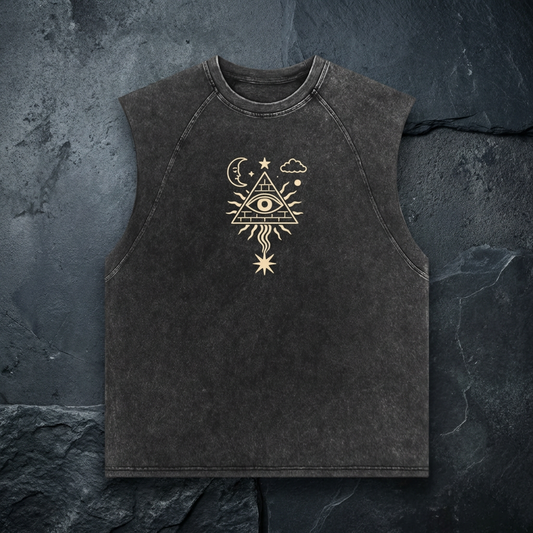 Mystic Signal - Snow Washed Tank Top (NEW)