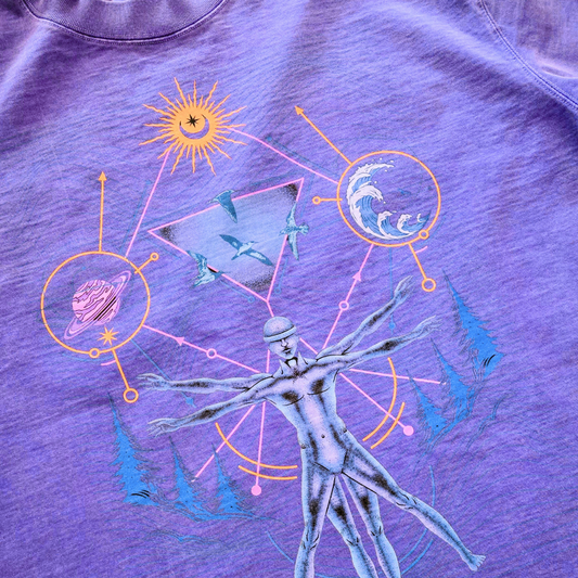 Interconnected tee colorway or detail 1 by Phantasmagorical