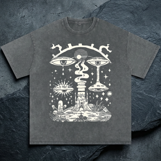 Paradoxical Perspective - Acid Wash Oversize T-Shirt - 250 GSM (Limited Release)