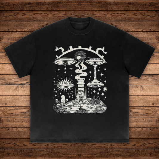 Paradoxical Perspective - Absurdly Heavyweight Relaxed Fit T-shirt (425 GSM) - Phantasmagorical