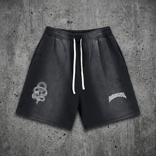 Sun fade heavyweight shorts by Phantasmagorical