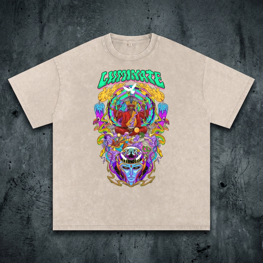 Luminate - Snow Wash Oversized Heavyweight Tee