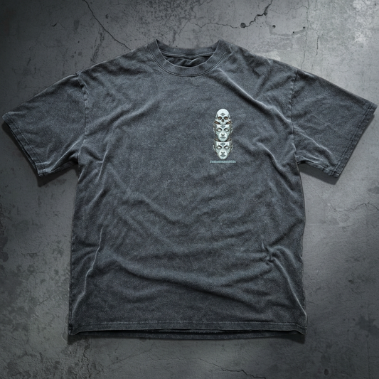 Metamorphosis (Back design) - Fluffy Vintage Washed  T-Shirt - 250 GSM (NEW)