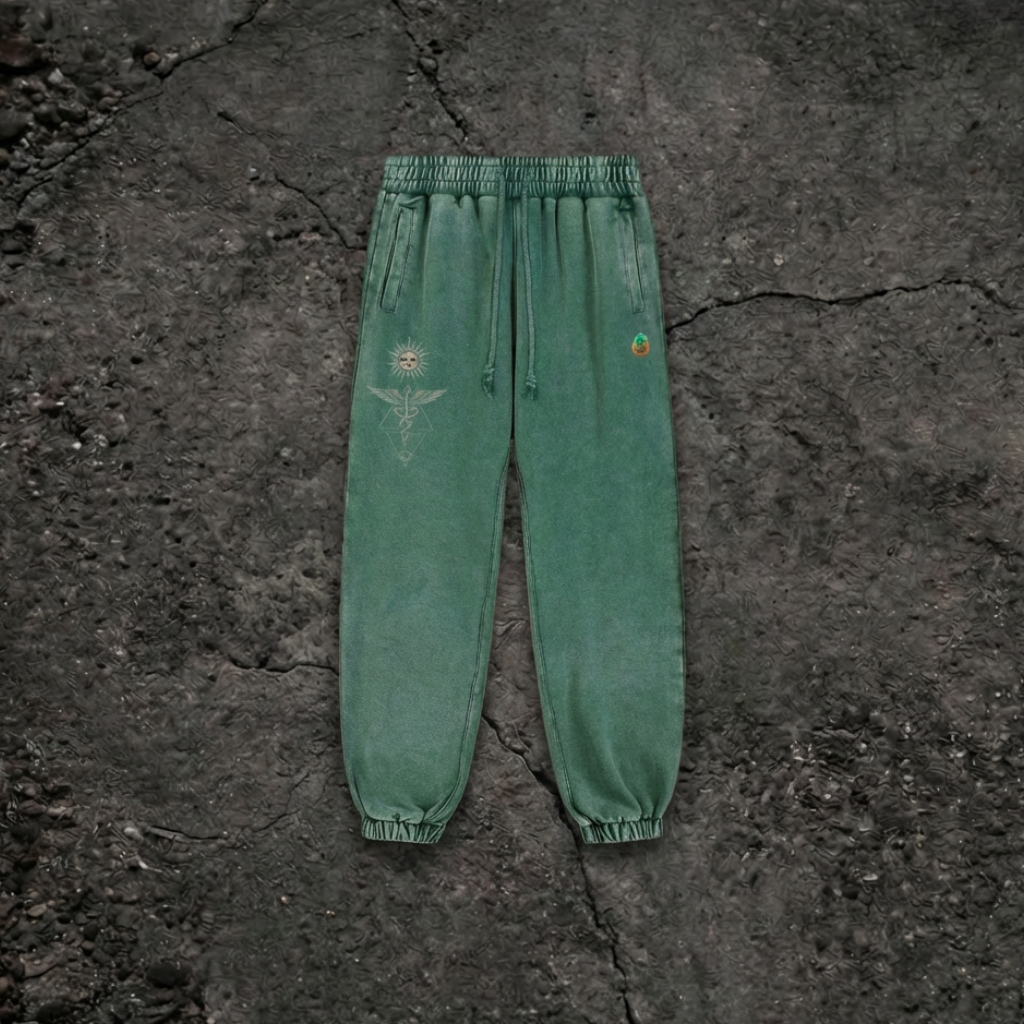 Inner Alchemy - Snow Wash Heavyweight Jogger Sweatpants (NEW)