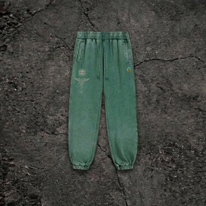 Inner Alchemy - Snow Wash Heavyweight Jogger Sweatpants (NEW)