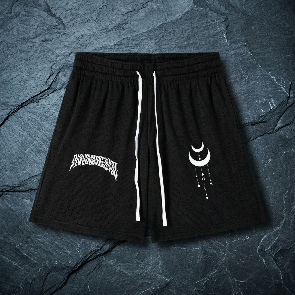 Phantasm - Mesh Drawstring Shorts (NEW)