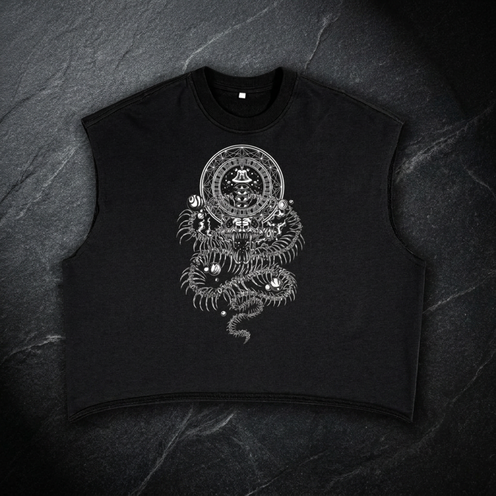 DMT.exe - French Terry Boxy Heavyweight Tank Top (NEW)