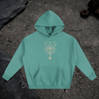 Mystic Signal - Oversize Fleeced Hoodie