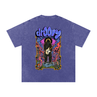 dr00vy Pocket - Snow Wash Oversized Tee