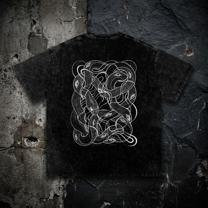 Embrace The Chaos - Patakota Collab Snow Wash Tee (NEW)