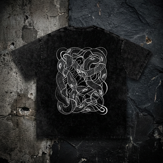 Embrace The Chaos - Patakota Collab Snow Wash Tee (NEW)