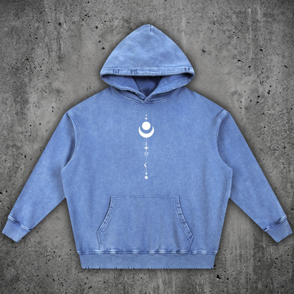 Existential - Snow Wash Hand-Frayed Heavyweight  Hoodie