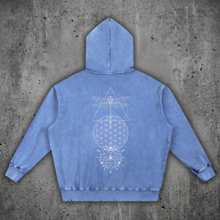 Existential Snow Wash Hoodie and Joggers Set | 420 GSM | Phantasmagorical