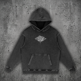 Embrace The Chaos - Snow Washed Loose Cotton Hoodie - Patakota X Phantsmagorical Special Edition Collab