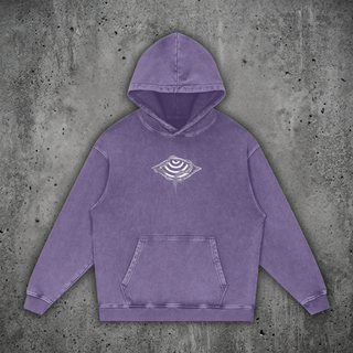 Embrace The Chaos - Snow Washed Loose Cotton Hoodie - Patakota X Phantsmagorical Special Edition Collab