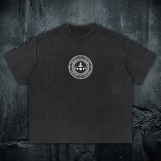 Paradigm - Vintage Wash Architectural Seam Boxy T-Shirt (NEW)