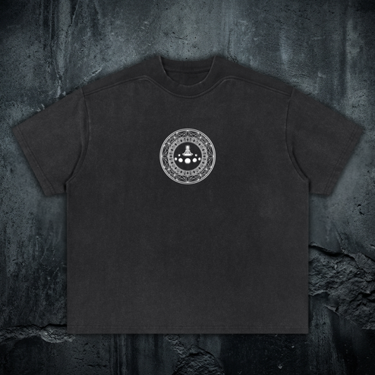 Paradigm - Vintage Wash Architectural Seam Boxy T-Shirt (NEW)