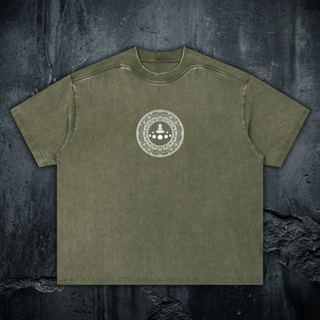 Paradigm - Vintage Wash Architectural Seam Boxy T-Shirt (NEW)