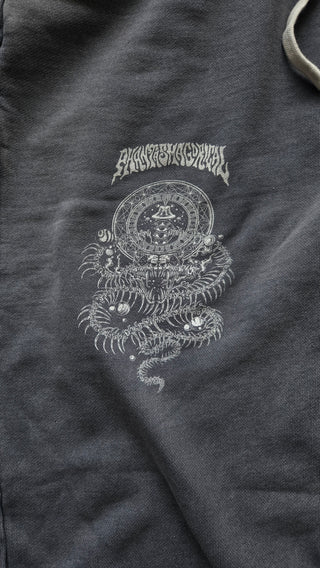 Spirit Molecule - Mineral Wash Barrel Leg Sweatpants