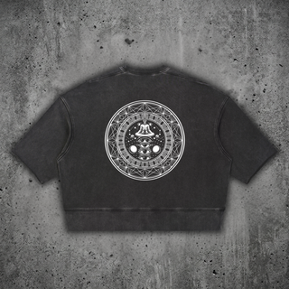 DMT.exe - Unisex Mineral Wash Boxy Raw Edge Ultra-heavyweight T-Shirt