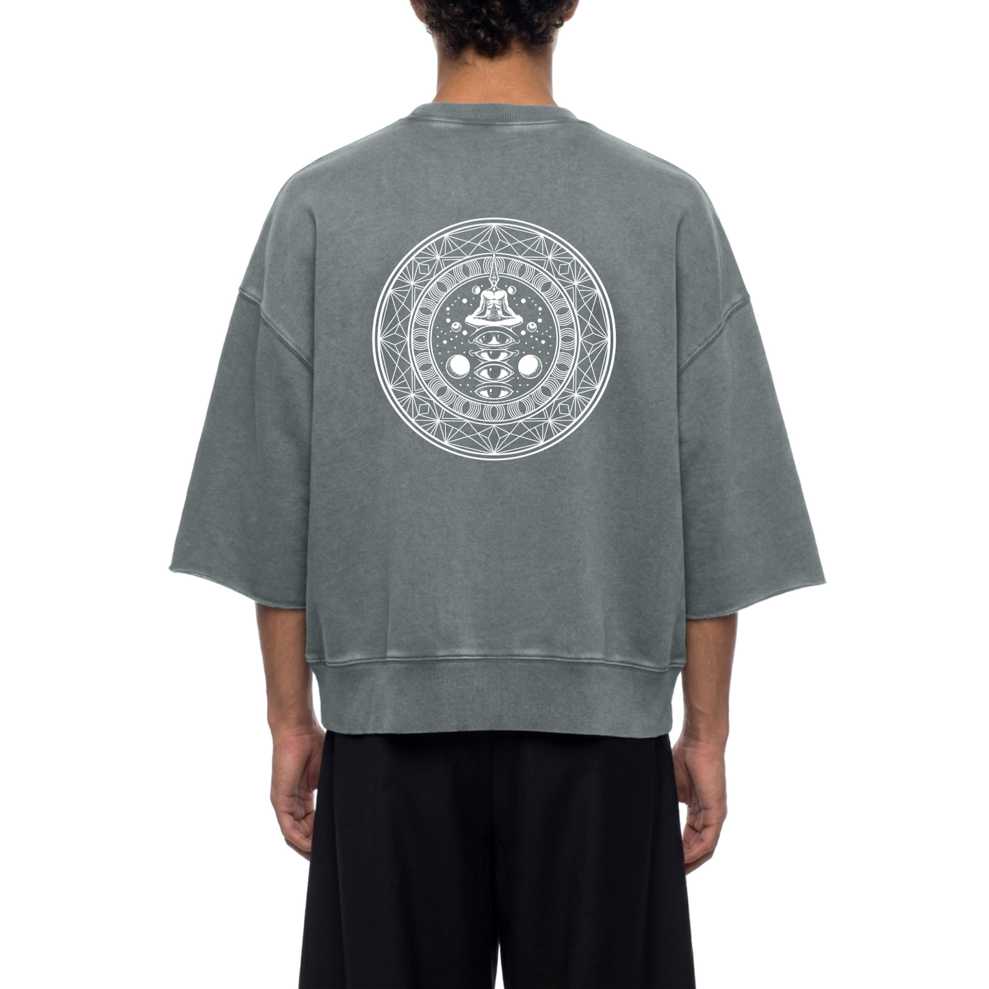 DMT.exe - Unisex Mineral Wash Boxy Raw Edge Ultra-heavyweight T-Shirt