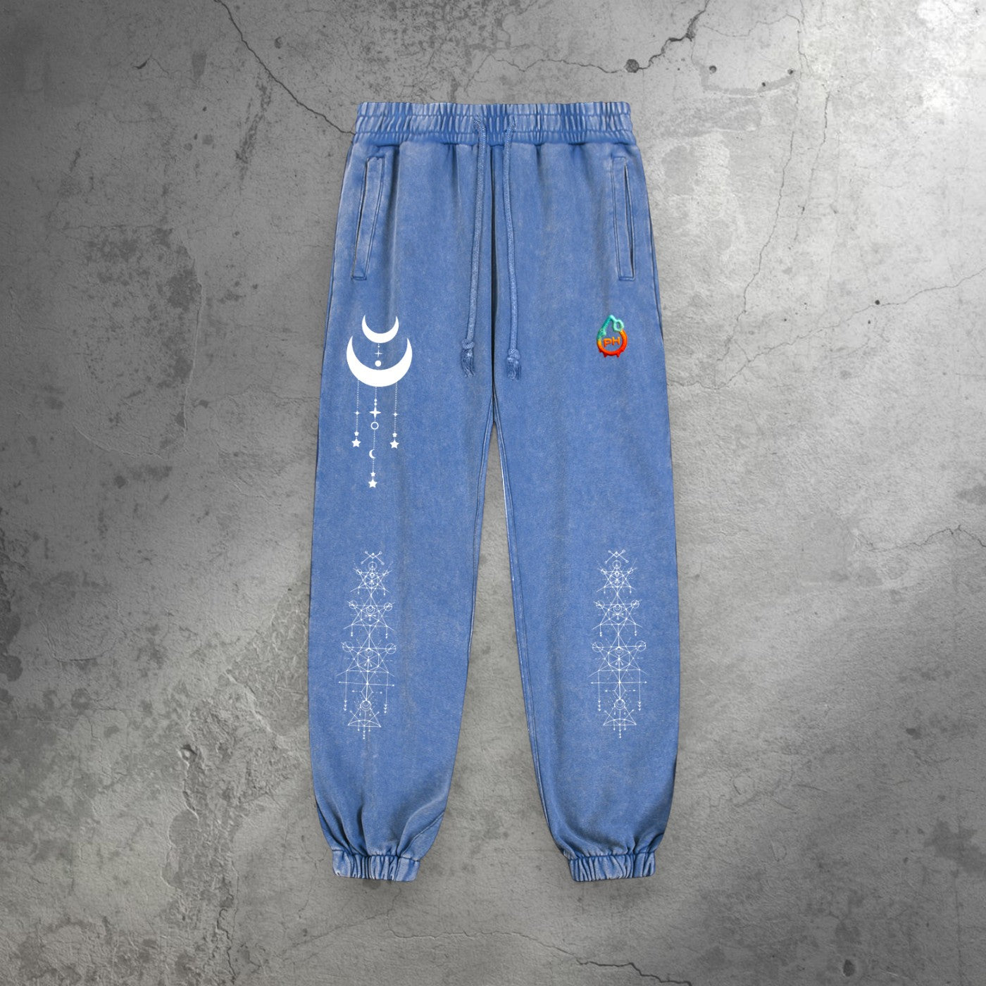 Existential - Snow Wash Heavyweight Jogger Sweatpants - view 6