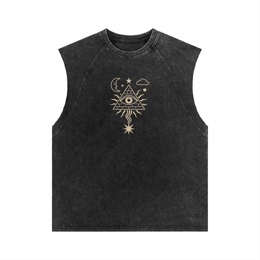 Mystic Signal - Snow Washed Tank Top (NEW)