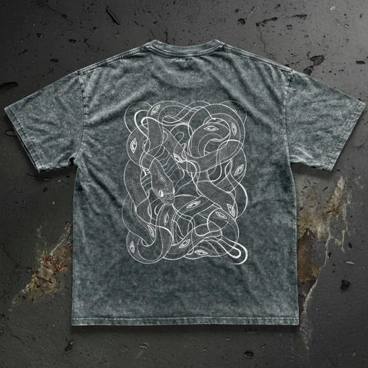 Embrace The Chaos - Patakota Collab Snow Wash Tee (NEW)