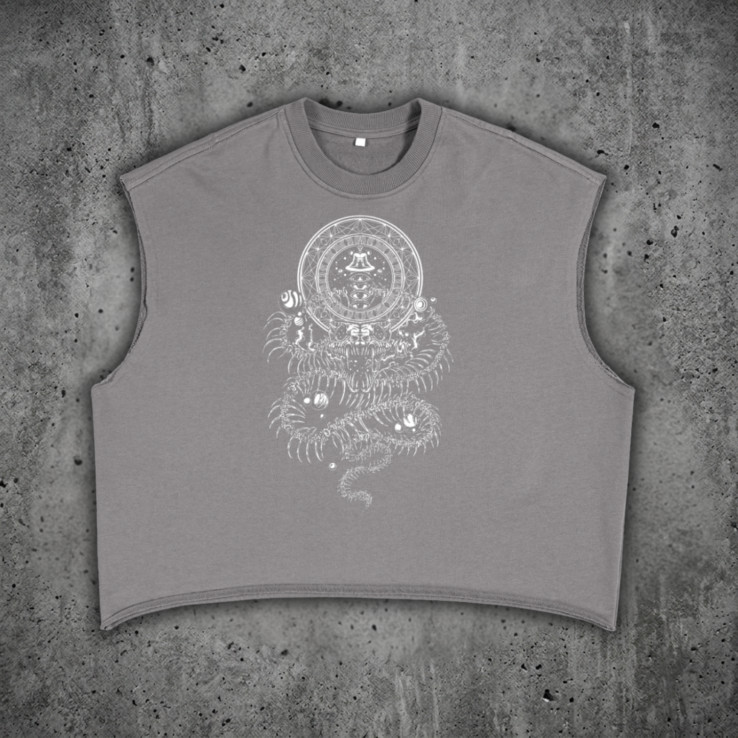 DMT.exe - French Terry Boxy Heavyweight Tank Top (NEW)