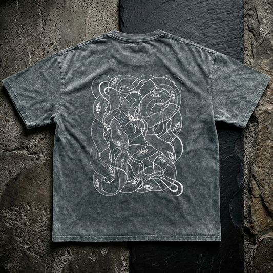 Embrace The Chaos - Patakota Collab Snow Wash Tee (NEW)