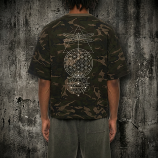 Existential - Unisex Camo Boxy T-Shirt (NEW)