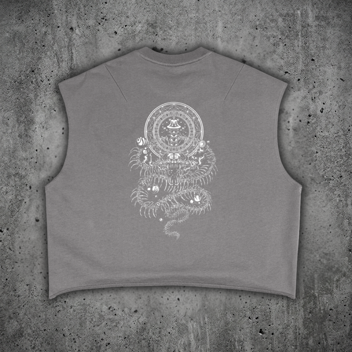 DMT.exe - French Terry Boxy Heavyweight Tank Top (NEW)