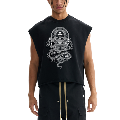DMT.exe - French Terry Boxy Heavyweight Tank Top (NEW)