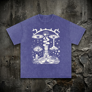 Paradoxical Perspective - Snow Wash Oversized Heavyweight Tee