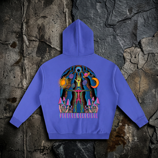 Self Actualized - Oversize Fleeced Hoodie
