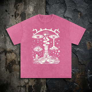 Paradoxical Perspective - Snow Wash Oversized Heavyweight Tee