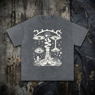 Paradoxical Perspective - Snow Wash Oversized Heavyweight Tee