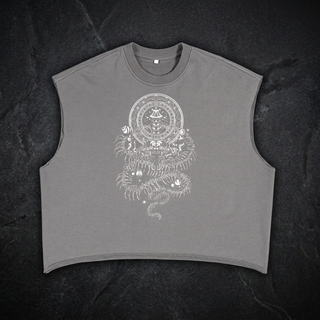 DMT.exe - French Terry Boxy Heavyweight Tank Top (NEW)