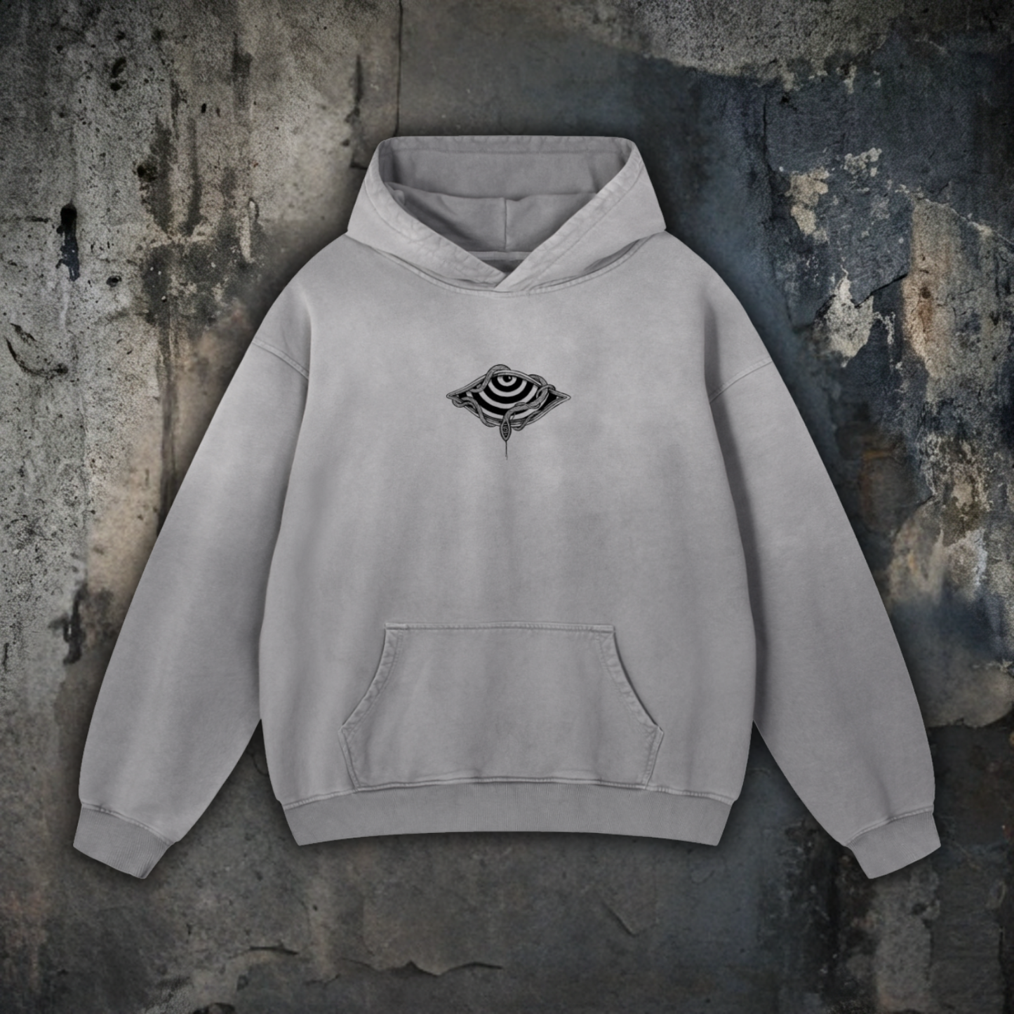 Embrace The Chaos - Heavyweight Sunfade Oversized Hoodie (Patakota Collab)