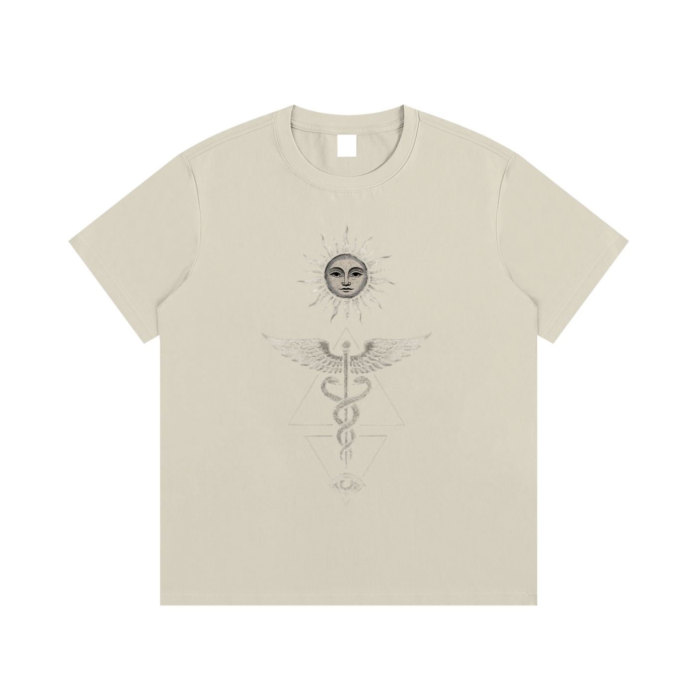Inner Alchemy - Standard fit Essential Cotton T-Shirt - lifestyle photo