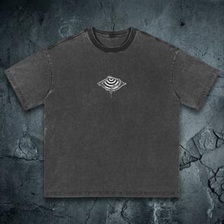 Embrace The Chaos - Fluffy Vintage Washed  T-Shirt - 250 GSM (Special Edition)