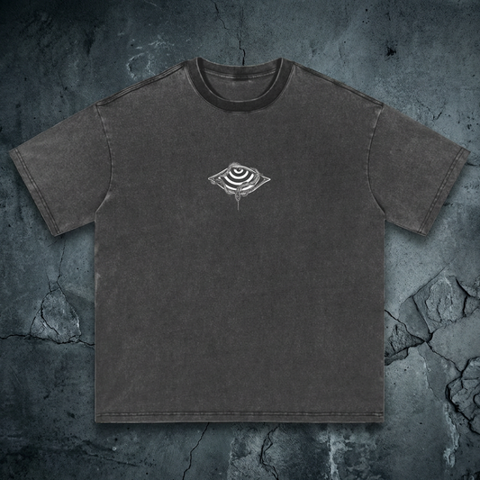 Embrace The Chaos - Fluffy Vintage Washed  T-Shirt - 250 GSM (Special Edition)