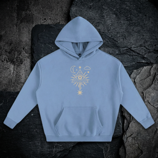 Mystic Signal - Oversize Fleeced Hoodie