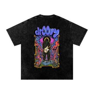 dr00vy Pocket - Snow Wash Oversized Tee