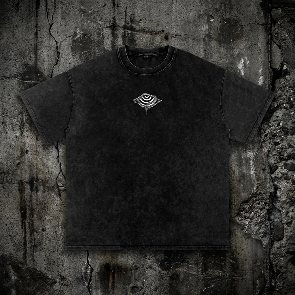 Embrace The Chaos - Patakota Collab Snow Wash Tee (NEW)