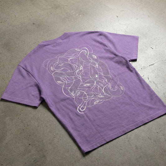 Embrace The Chaos tee flat lay by Phantasmagorical