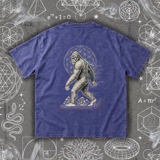 PsySquatch - Snow Wash Oversized Tee