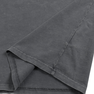 Nocturnal Architect snow wash tee crew neck with size label detail