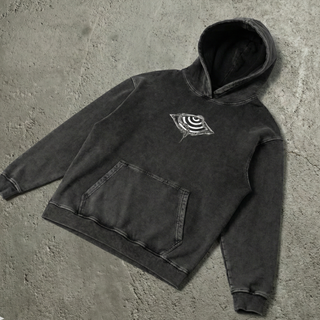 Embrace The Chaos hoodie flat lay by Phantasmagorical