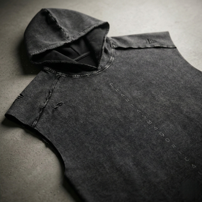 Spirit Animal hoodie flat lay by Phantasmagorical